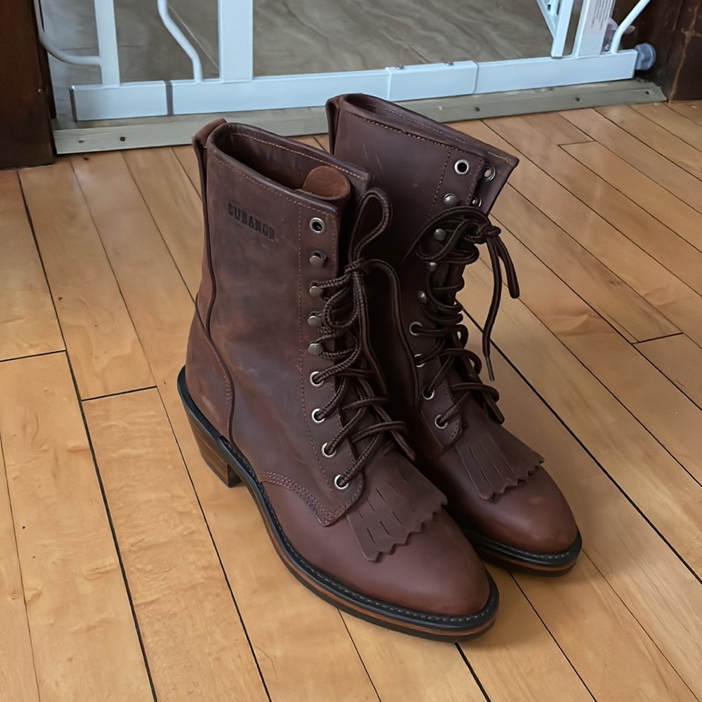 Durango Mid-Calf Leather Boot size Womens 7